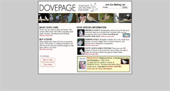 Desktop Screenshot of dovepage.com